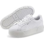 Puma 384615-01 Karmen L Beyaz Kadın Günlük Ayakkabı