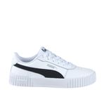 Puma 385849-07 Carina 2.0 Sneaker Beyaz Siyah Unisex Spor Ayakkabı