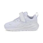 Puma 38738807 All Day Active AC Beyaz Cırtlı Çocuk Spor Ayakkabı