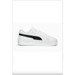 Puma 390758 04 Smash Platform Beyaz-Siyah-Gold Kadın Spor Ayakkab - Siyah - Beyaz