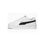 Puma 390758 04 Smash Platform Beyaz Siyah Gold Kadın Spor Ayakkab