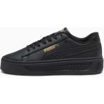 Puma 390758 07 Smash Platform Siyah Gold Kadın Spor Ayakkabı