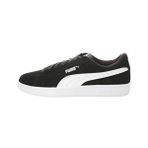 Puma 390984-01 Smash 3.0 Erkek Spor Ayakkabı Düz Taban Hakiki Deri Bağcıklı Tasarım - Siyah