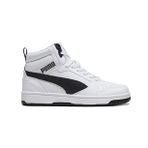 Puma 39383102 Beyaz Rebound V6 Mid Jr Genç Günlük Ayakkabı