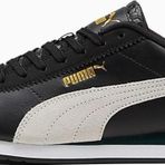 Puma 397493-02 Turin 3 Golazo Siyah-Beyaz Erkek Spor Ayakkabı