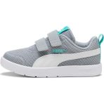 Puma 398085-06 Courtflex V3 Mesh Ps Gri Yeşil Erkek Çocuk Ayakkabı