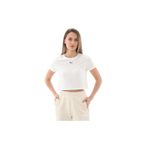 Puma 525894-02 Tad Essentıal W Baby Tee Kadın T-Shirt Beyaz