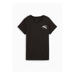 Puma 52655901 GRAPHICS TRAIN CONCEPT TEE Siyah Yuvarlak Yaka Regular Fit Kadın T-Shirt