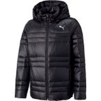 Puma 53194401 Light Goose Siyah Kapüşonlu Kız Çocuk Mont