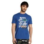Puma 539247-01 Greatness Tee 1 Erkek Basketbol Spor Mavi Tişört Mavi S