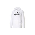 Puma 58668802 Essential Big Logo Beyaz Kapüşonlu Erkek Sweatshirt