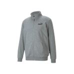 Puma 586696-03 Gri ESS Track Fermuarlı Hoodie Erkek Ceket