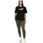 Puma 58686801 Siyah ESS Logo Boyfriend Tee Kadın T-shirt