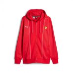 Puma 62094202 Ferrari Race HDD Sweat Jacket Rosso Cors Kırmızı Erkek Sweatshirt