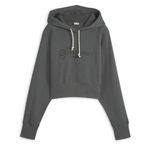 Puma 62427380 Classics+ Gri Günlük Stil Kadın Sweatshirt