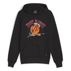 Puma 62481201 Siyah Graphic Booster Hoodie Günlük Erkek Sweatshirt