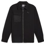 Puma 62647301 Transeasonal Shirt Siyah Günlük Stil Erkek Mont