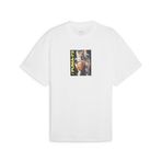 Puma 62715301 Banned From Tv Ss Tee Basketbol Beyaz Erkek T-shirt