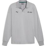 Puma 62733902 MAPF1 Longsleeve Polo Gri Günlük Uzun Kollu Polo Erkek T-Shirt