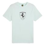 Puma 63018905 Ferrari Race Mavi Günlük Stil Erkek T-Shirt