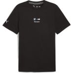 Puma 63073501 BMW MMS Siyah Günlük Stil Erkek T-shirt