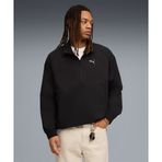 Puma 632101-01 Siyah Tech Half-Zip Crew Erkek Sweatshirt