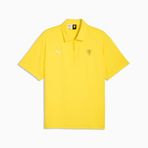 Puma 634247-03 Ferrari Cloudspun Erkek Sarı Polo Tişört