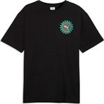 Puma 63439501 Siyah Sunset Drıve Relaxed Tee Erkek Günlük Tişört