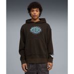 Puma 634612-01 Siyah Melo X Hive Hoodie Erkek Sweatshirt