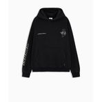 Puma 635797-01 Siyah Represent Long-Sleeve Hoodie Erkek Sweatshirt