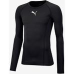 Puma 65592003 Liga Baselayer Tee LS Siyah Erkek Futbol Uzun Kollu Antrenman Üstü