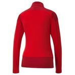 Puma 65693701 Kırmızı Teamgoal 23 1/4 Zip Top W Kadın Futbol Uzun Kollu Antrenman Üstü