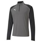 Puma 65723613 Top Fermuarlı Normal Kalıp Düz Gri Erkek Sweatshirt