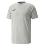 Puma 65738533 Gri Teamfinal Casuals Tee Erkek Futbol T-shirt