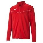Puma 65739201 Kırmızı Teamrise Training Poly Jacket Erkek Futbol Antrenman Ceketi