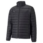 Puma 65761703 Teamliga Light Dik Yaka Normal Kalıp Düz Siyah Erkek Zip Ceket