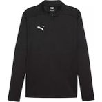 Puma 65855103 Siyah Teamfinal Training 1/4 Zip Futbol Antrenman Erkek Uzun Kollu Üst