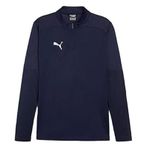 Puma 65855106 Lacivert Teamfinal Training 1/4 Zip Erkek Futbol Antrenman Uzun Kollu Üst