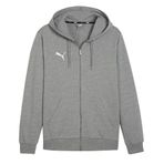Puma 65859533 Teamgoal Casuals Hooded Gri Erkek Futbol Ceketi