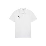 Puma 65860504 Teamgoal Casuals Polo Beyaz Futbol Antrenman Erkek T-shirt