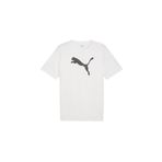 Puma 65870504 Beyaz Teamrise Logo Jersey Cotton Günlük Erkek T-Shirt