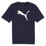 Puma 65870506 Lacivert Teamrise Logo Jersey Cotton Günlük Erkek T-Shirt