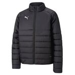 Puma 65879903 Teamliga Padded Jacket Zip Siyah Erkek Futbol Kamp Montu