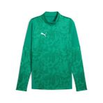 Puma 65916405 Teamcup Training 1/4 Zip Top Yeşil Erkek Eşofman Üstü