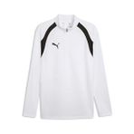 Puma 65967904 Teamfinal26 Training 1/4 Zip Beyaz Futbol Antrenman Uzun Kollu Erkek T-shirt