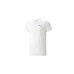 Puma 67331102 Yuvarlak Yaka Düz Beyaz Erkek T-Shirt