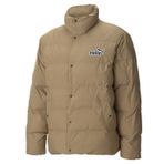 Puma 67537685 Better Polyball Puffer Krem Erkek Dik Yaka Regular Fit Mont
