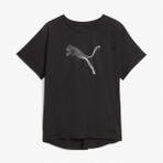Puma 676070-01 Siyah Evostripe TEE Kadın T-Shirt
