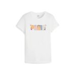 Puma 67991602 Ess+ Graphic Kadın Tişört - XS - Gri