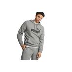 Puma 68257203 ESS No 1 Logo Gri Günlük Stil Erkek Sweatshirt